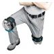 Makita E-05658 Reinforced Padded Knee Pads, Black / Blue
