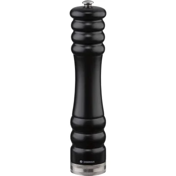Zassenhaus Munich Pepper Mill 30 cm, Beech Wood and Stainless Steel, Black