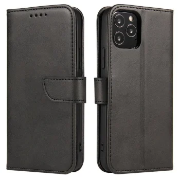 Atverčiamas dėklas Vivo Y51 2020 / Y51A su stovo funkcija, juodas