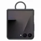 Samsung Galaxy Z Flip 7 (SM-F766B/DS) Original Silicon Case Cover with Ring, Black (EF-PF766TBEGWW)