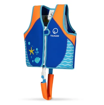 TSUNAMI Kids Swim Vest 3-6 Years, Blue