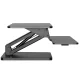 Maclean MC-882 Sit-Stand Desk Converter for Monitor and Keyboard, Black