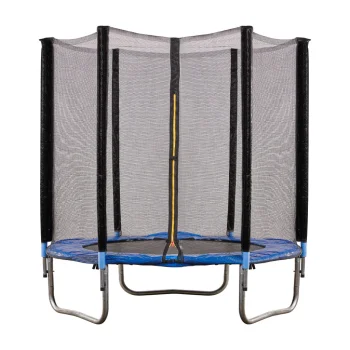 Children's Garden Trampoline with Net 183cm 6ft 150kg