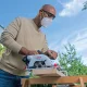 Cordless Circular Saw Bosch UniversalCirc 18V-53 Solo