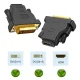 Gold-Plated DVI to HDMI Adapter, DVI-D Male to HDMI Female Converter