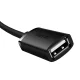 Baseus USB 2.0 Extension Cable 0.5m AirJoy Series, Black