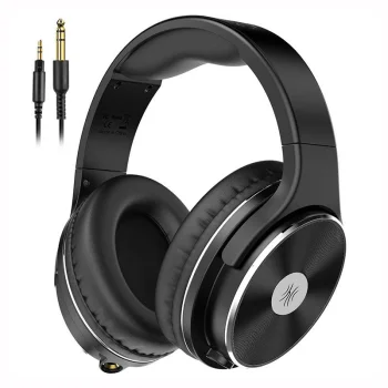 Oneodio Studio HiFi Wired Headphones, Black