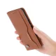 Sony Xperia 5 (J8210 J9210) PU Leather Wallet Book Case Cover, Brown