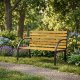 Wooden Garden Bench with Backrest 122x57 cm MultiGarden