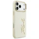 Karl Lagerfeld Karl Script Logo Phone Case Cover iPhone 17 Pro Max - Beige