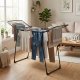 Extendable Clothes Drying Rack 27m Large Capacity Folding Laundry Stand, Black