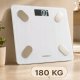 Elektroniskie vannas istabas svari 180 kg, balti