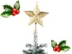 Gold Christmas Tree Ornament - Shatterproof Star