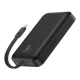 Baseus Magnetic Mini MagSafe 10000mAh 30W powerbank with built-in USB-C cable - black + Baseus Simple Series USB-C -...