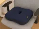 Heated Massage Seat Cushion with Vibration, 40x40 cm