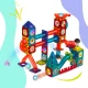 Ricokids Glow in the Dark Magnetic Blocks, 150-Piece Educational Building Set RK-782