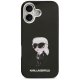 Karl Lagerfeld IML Aquarelle Karl & Logo MagSafe vāciņš iPhone 17 telefonam – melns | Phone Case Cover