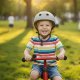 Kids Cycling Helmet Trike Fix with LED, M (55-58 cm), Dark Grey