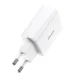 Baseus Speed Mini USB-C Fast Wall Charger 20W, White