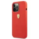 Ferrari Silicone Hardcase for iPhone 13 Pro Max, Red