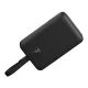 Baseus Magnetic Mini MagSafe 10000mAh 30W powerbank with built-in USB-C cable - black + Baseus Simple Series USB-C -...