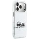 Karl Lagerfeld IML Karl & Choupette Peekaboo Logo MagSafe Phone Case Cover iPhone 17 Pro Max - White
