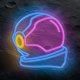 LED Neon Sign Astronaut Light FPNE22 Forever Light, Multicolor