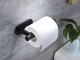 Self-Adhesive Toilet Paper Holder Without Drilling, Black