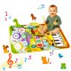 Educational Musical Play Mat with Piano and Drums for Kids