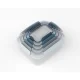 Joseph Joseph Nest Lock 5-Piece Food Storage Container Set, Blue