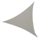 LUARO Triangle Sun Shade Sail 3x3x3m, Waterproof, Grey