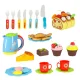 Velcro Cutting Play Birthday Cake (80 Pieces), Blue