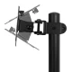 Maclean MC-966 Dual Monitor Desk Mount, 13-27\", 9kg, VESA 100x100