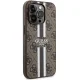 Guess iPhone 15 Pro Case 4G Printed Stripes MagSafe, Brown