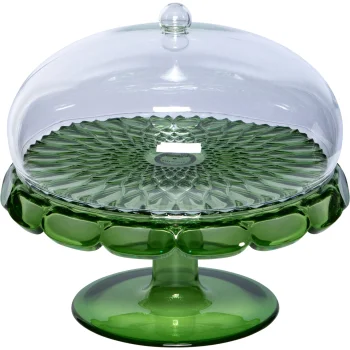 Guzzini Vanity Cake Stand with Base and Dome Lid, 30 cm