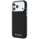 Karl Lagerfeld Grained Elongated Logo MagSafe Case for iPhone 17/18 Pro Max, Black