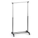 Massido 686000 standing clothes rack, black-silver