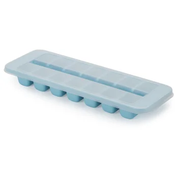 Joseph Joseph Flow Easy-fill Ice Cube Tray with Lid, Blue
