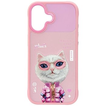 Nimmy Cool&Cute 2.0 Cat Case for iPhone 17, Pink