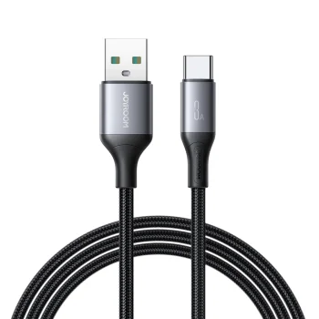 Joyroom S-A28 Flash Series USB-A to USB-C Cable 3A 2m - Black