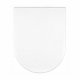 Soft Close Universal Toilet Seat Quick Release 36x46 cm, White