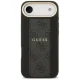 Guess 4G Stripe MagSafe Case for iPhone 17 Air, Black