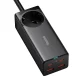 Baseus GaN3 Pro 100W Charging Station 2xUSB-A 2xUSB-C + 1m Cable, Black