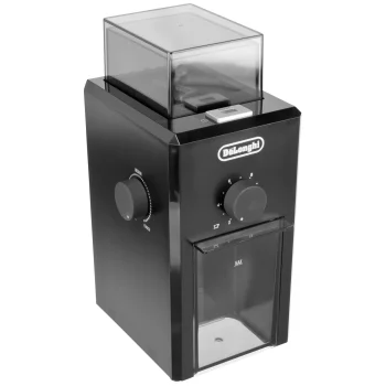 DeLonghi KG79 Burr Coffee Grinder Black