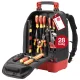 Wiha Electrician\'s Tool Backpack electric, 28 pcs