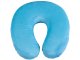 U-Shaped Memory Foam Travel Neck Pillow for Car and Airplane, Blue