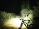 Bicycle Front Light / Flashlight with Powerbank, 3x LED CREE XM-L T6, Black