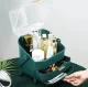 Cosmetic Makeup Organizer Container Jewelry Storage Box, Green