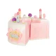Two-Tier Toy Birthday Cake with Music and Lights, 16 Pieces, Pink