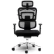 Sofotel Nicea Office Chair with Micro-Mesh Backrest, Black